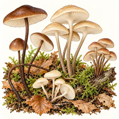 Nagelschwindlinge – Gymnopus