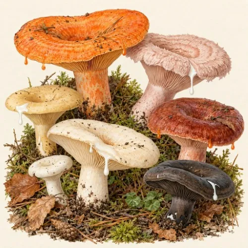 Milkcaps – Lactarius